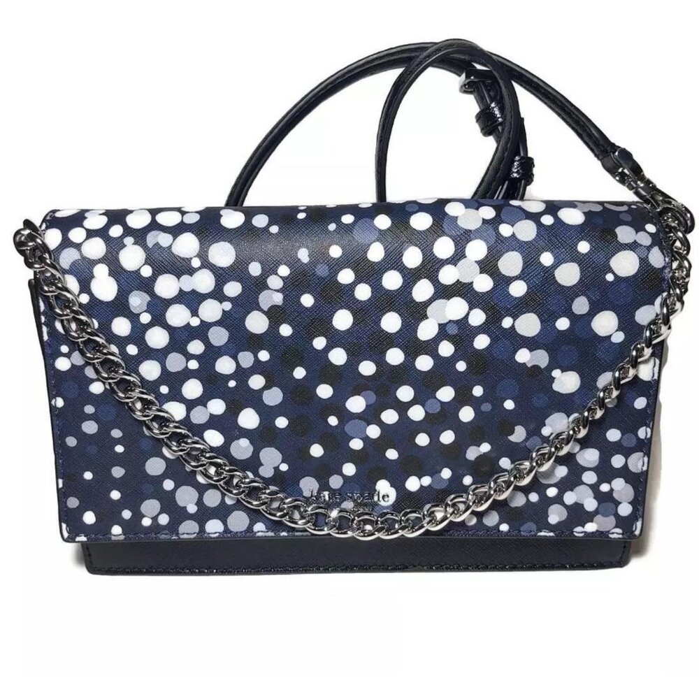KATE SPADE Convertible Cameron Soiree Dot Crossbody Handbag WKRU6361-974 - Picture 1 of 6